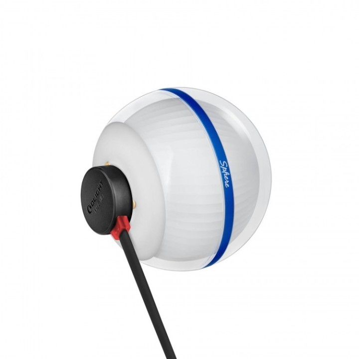 Lampă RGB Olight Sphere cu control din aplicație — încărcare magnetică