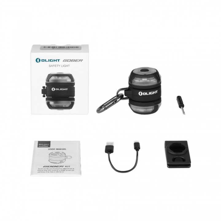 Set Olight Gober Kit cu două lămpi și suport AirTag — pachet