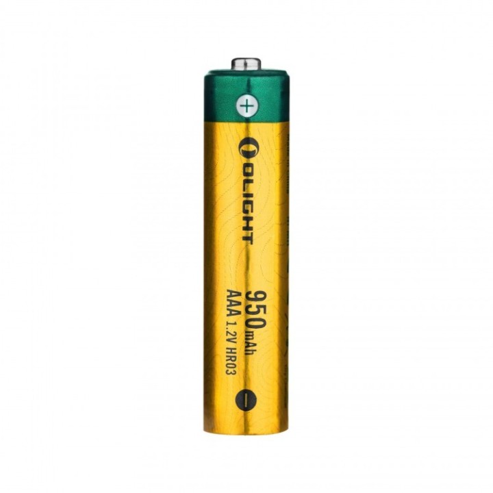 Set 12 acumulatori Olight AAA NiMH, 950 mAh — detaliu și utilizare