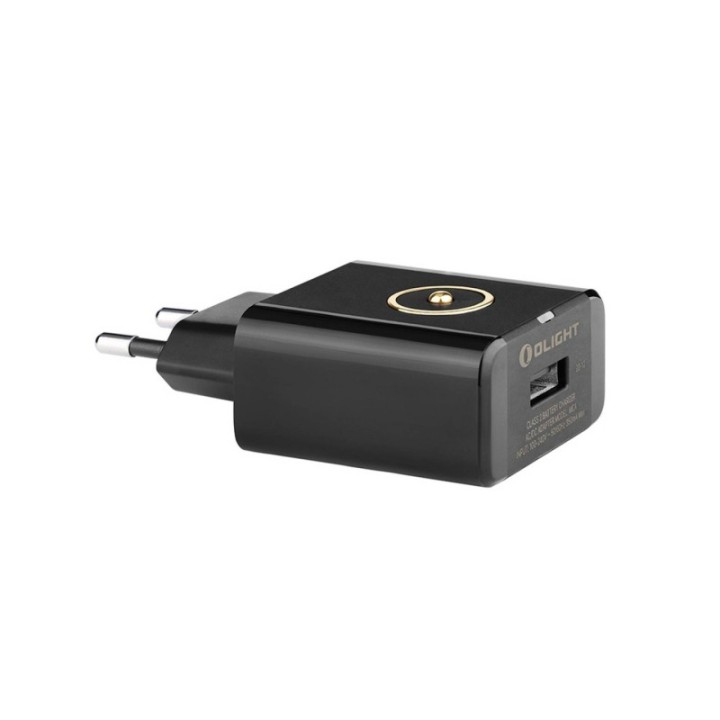 Adaptor Olight MCA, încărcare magnetică și USB — vedere a produsului