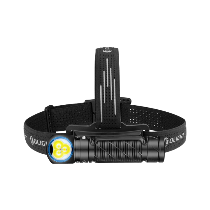 Bandă de cap Olight pentru Perun 3 — detaliu și utilizare