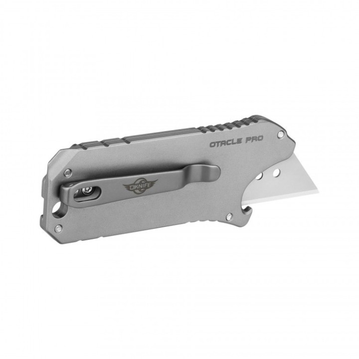 Cutter Olight Otacle Pro Ti, corp din titan — detaliu și utilizare