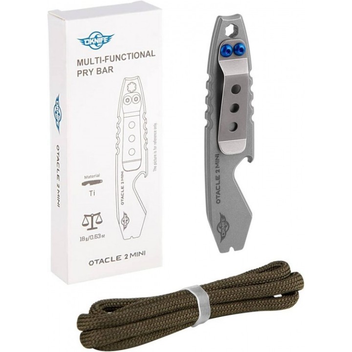 Unealtă Olight Otacle 2 Mini din titan — detaliu și utilizare