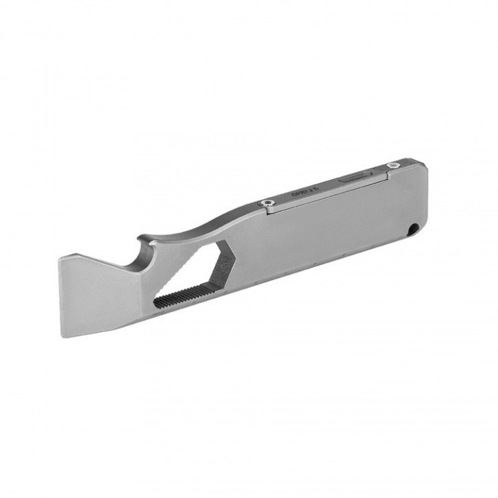 Unealtă levier Olight Opry 2 din titan — detaliu și utilizare