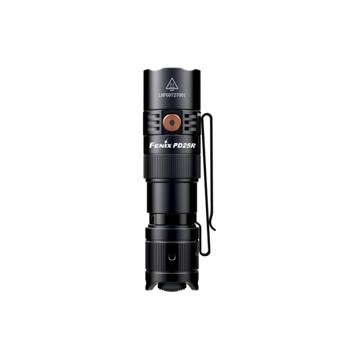 Fenix PD25R Black – detaliu 3