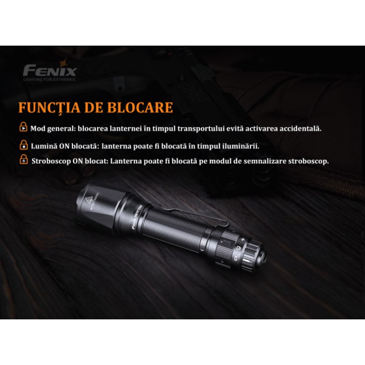 Fenix TK11 TAC – detaliu 2