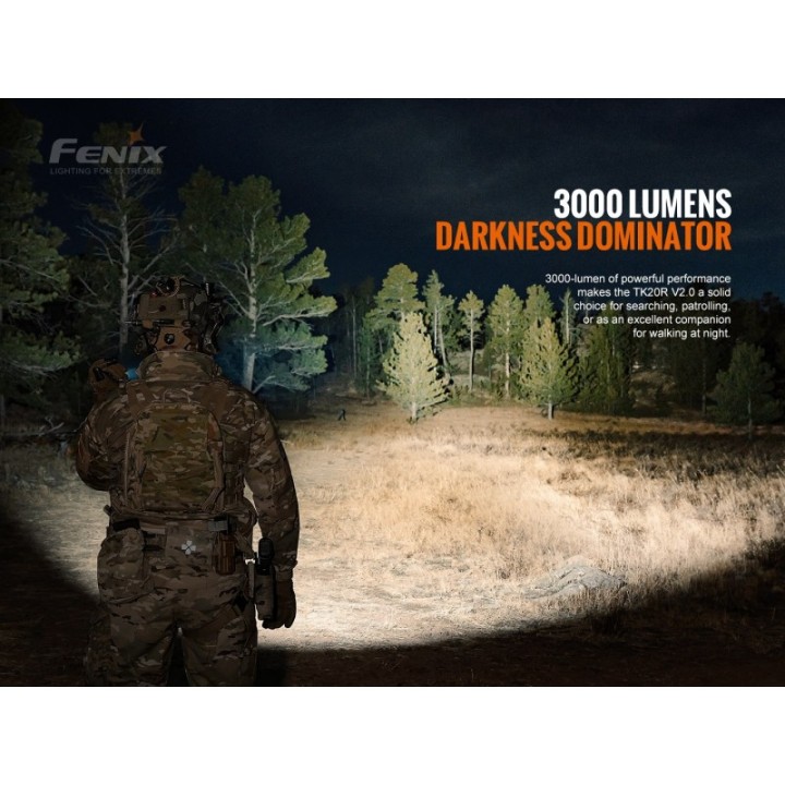Fenix TK20R V2.0 – detaliu 3