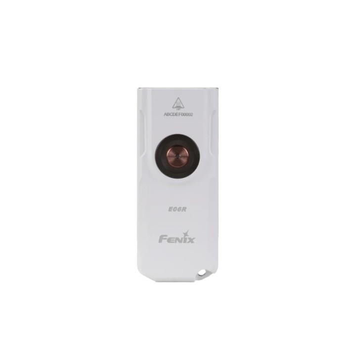 Fenix E06R – White – detaliu/prezentare 3