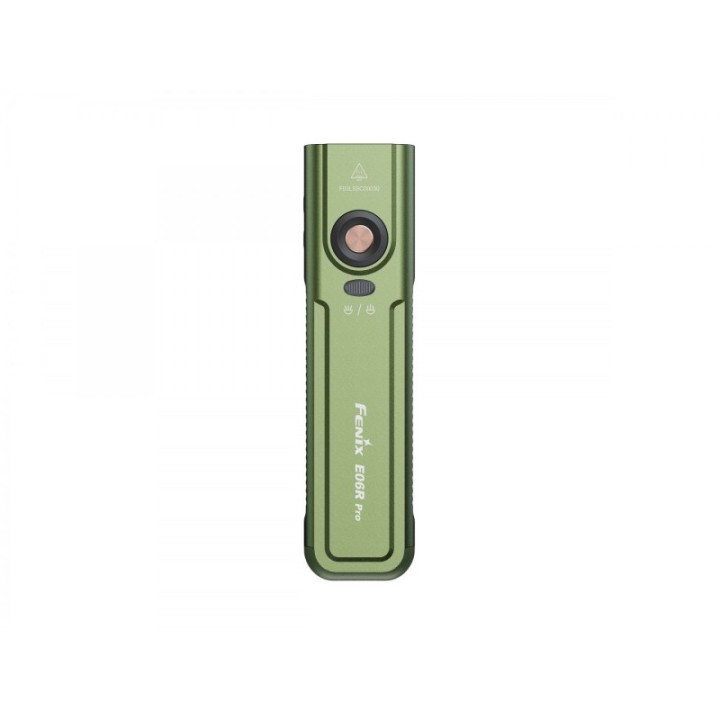 Fenix E06R Pro – Olive Drab – detaliu/prezentare 2