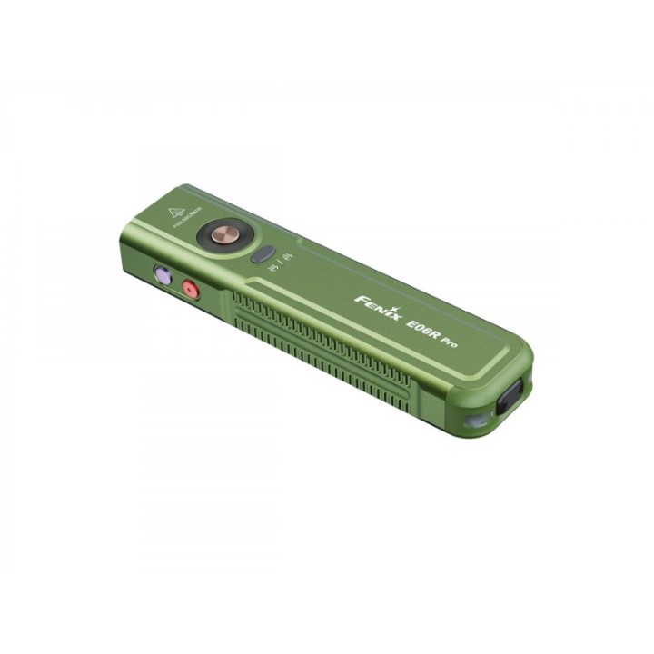 Fenix E06R Pro – Olive Drab – detaliu/prezentare 4