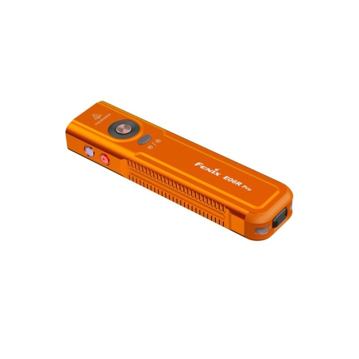 Fenix E06R Pro – Orange – detaliu/prezentare 2