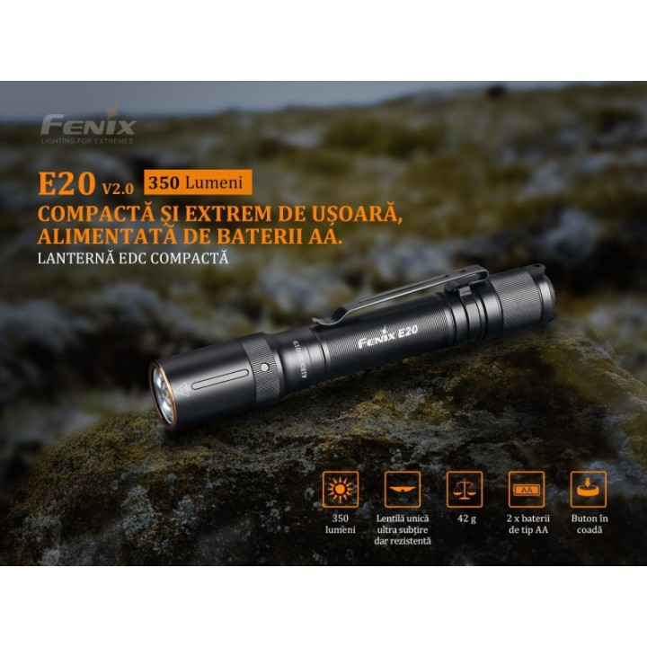 Fenix E20 V2.0 – detaliu/prezentare 2