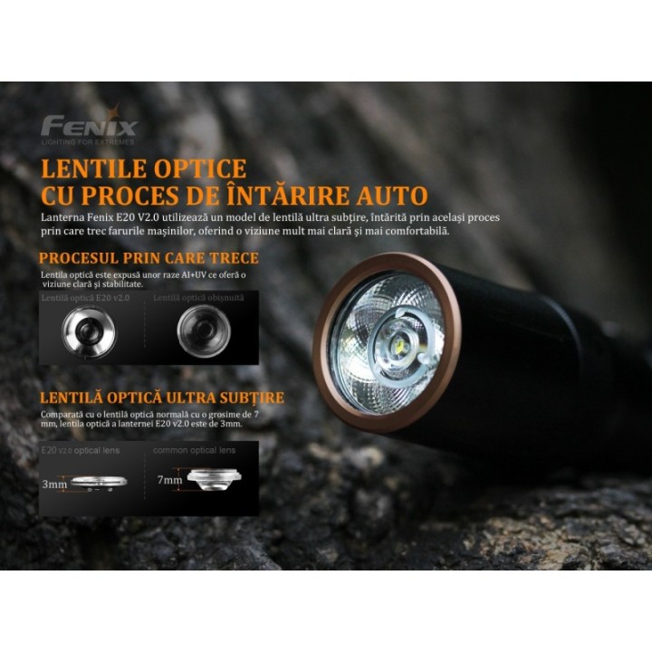 Fenix E20 V2.0 – detaliu/prezentare 4