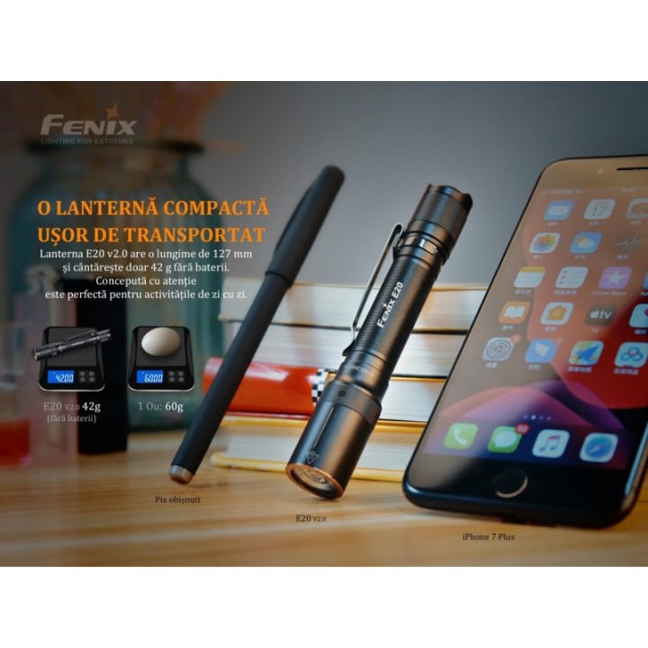 Fenix E20 V2.0 – detaliu/prezentare 5