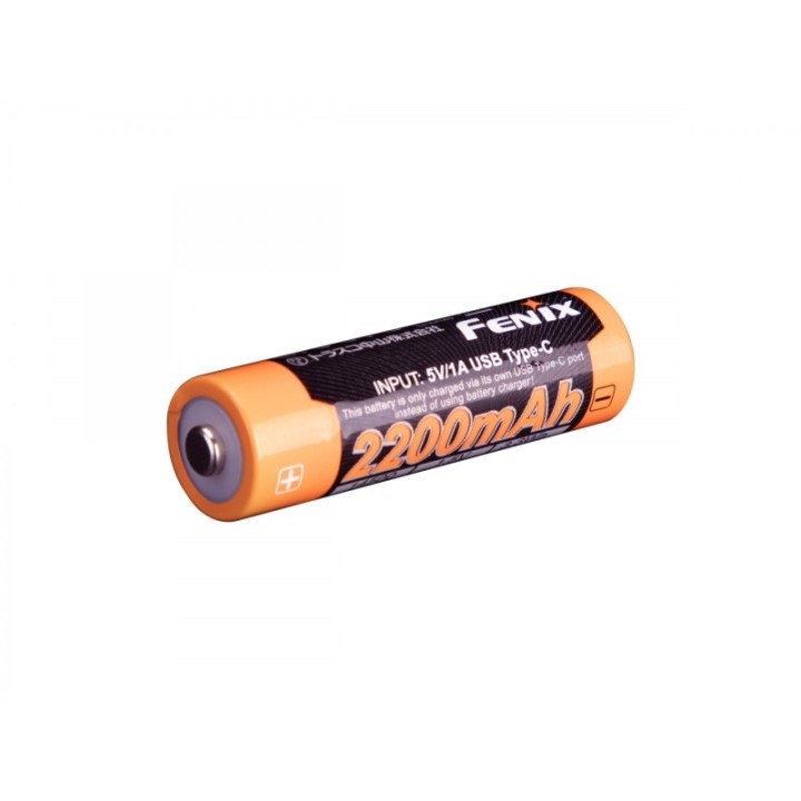 Acumulator Fenix ARB-L14-2200U, 14500, 2.200 mAh — detaliu 1