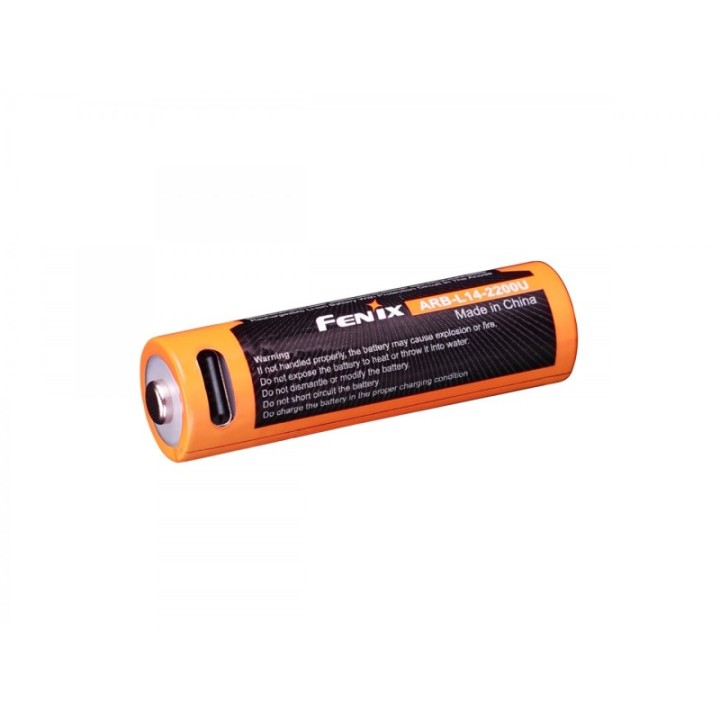 Acumulator Fenix ARB-L14-2200U, 14500, 2.200 mAh — detaliu 2