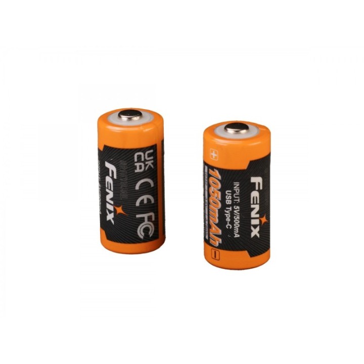 Acumulator Fenix ARB-L16-1050UP, 16340, 1.050 mAh — detaliu 2