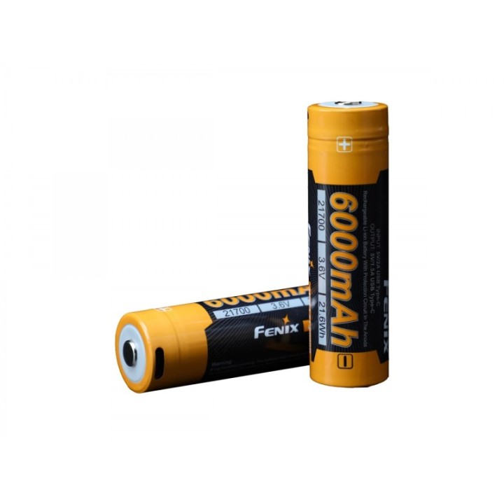 Acumulator Fenix ARB-L21-6000B, 21700, 6.000 mAh — detaliu 2