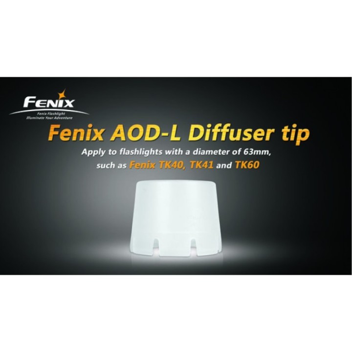 Difuzor Fenix AOD-L pentru lanternă — detaliu 1