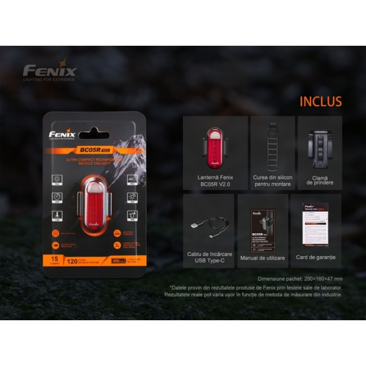 Fenix BC05R V2.0 – detaliu 4
