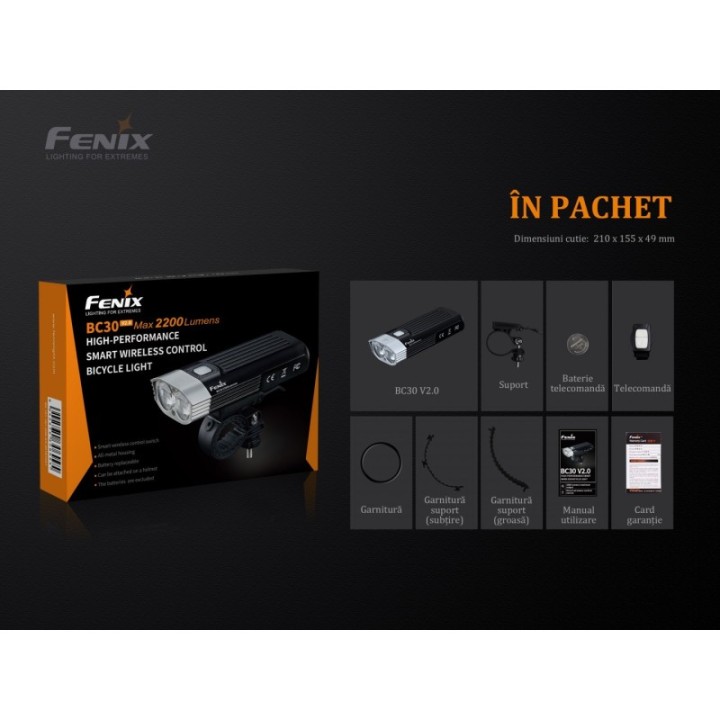 Fenix BC30 V2.0 – detaliu 5