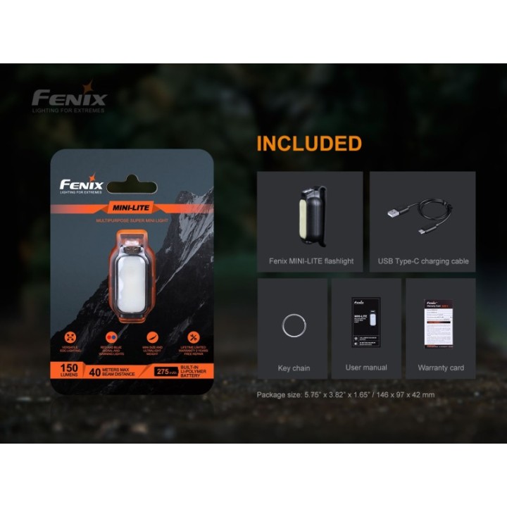 Fenix MINI-LITE – detaliu 4