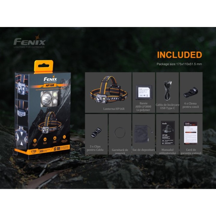 Fenix HP16R – detaliu 5