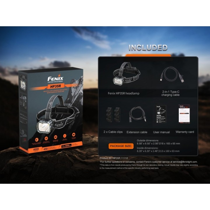 Fenix HP35R – detaliu 4
