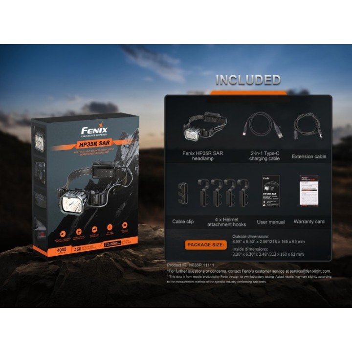 Fenix HP35R SAR – detaliu 4
