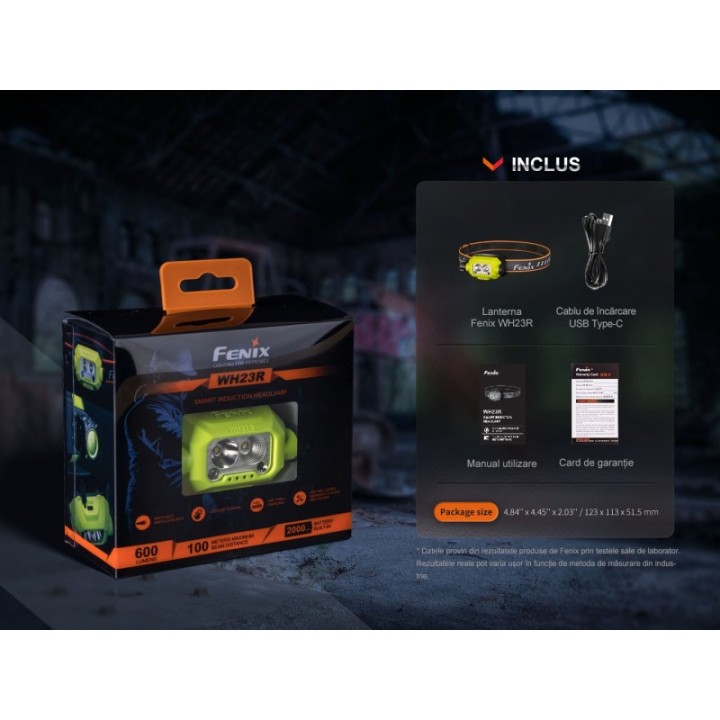 Fenix WH23R – detaliu 4