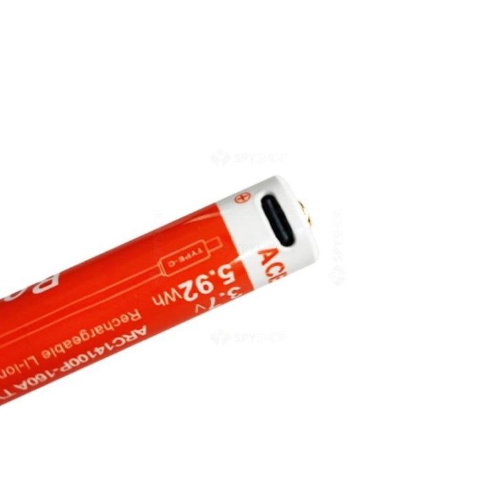 Acumulator Acebeam 14100P-1600A, 1600 mAh, 3.7 V, USB-C