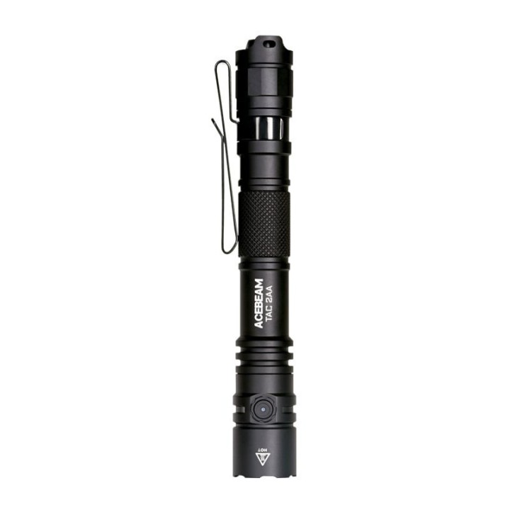 Lanternă Acebeam TAC 2AA negru, 1600 lm, 181 m