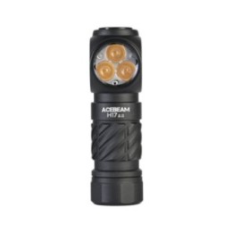 Lanternă frontală Acebeam H17 2.0 neagră, 2000 lm, 128 m