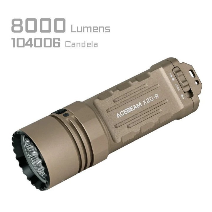 X20-R – vedere generală Desert 8000 lm