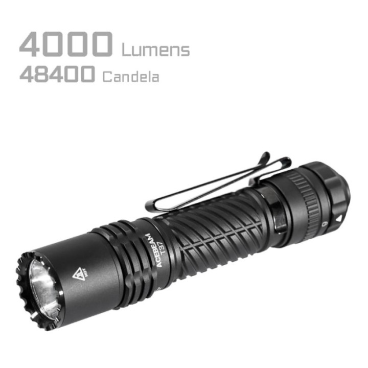 Acebeam T37 – Vedere generală negru