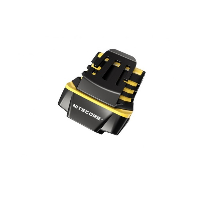 Nitecore NU11 — lanternă clip-on USB-C, 150 lm, lumină roșie — detaliu și utilizare