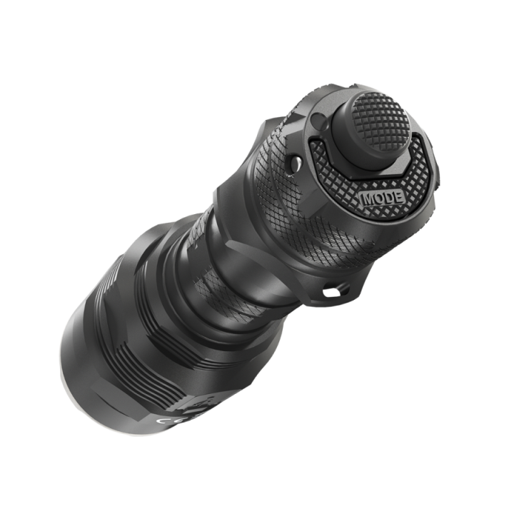 Nitecore TM9K Pro — lanternă USB-C, 9900 lm, 510 m — detaliu și utilizare