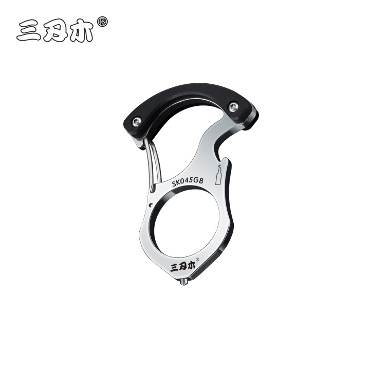 Sanrenmu SK045GB, carabină multifuncțională G10 negru — față