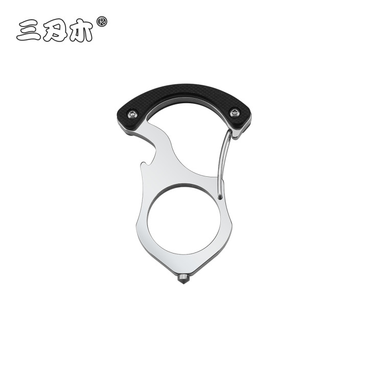 Sanrenmu SK045GB, carabină multifuncțională G10 negru — spate