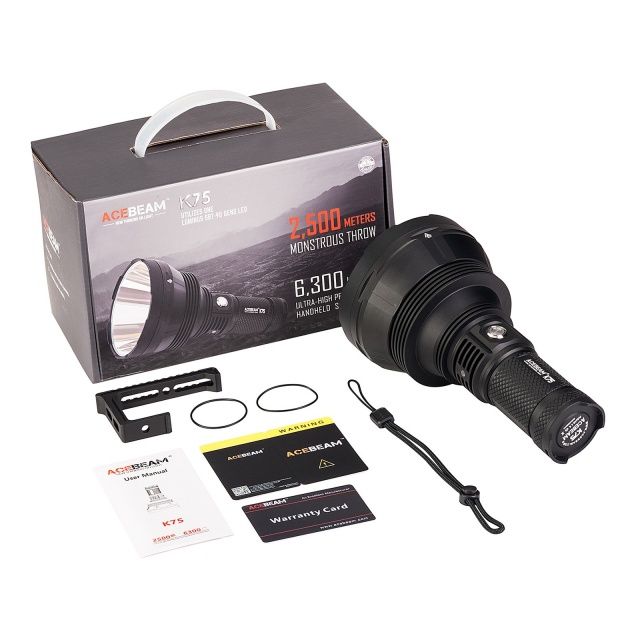 Acebeam K75 - Lanterna 2500 metri Acebeam - 11