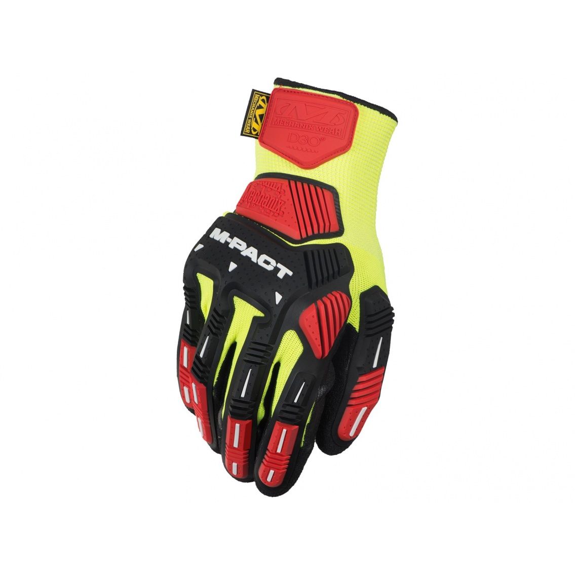 Manusi Mechanix M-Pact Knit CR3A3 Hi-Viz Mechanix Wear - 1
