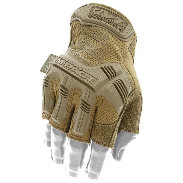 Manusi Mechanix Fingerless Coyote Mechanix Wear - 1