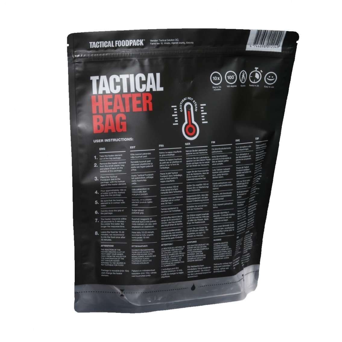 Tactical Foodpack Heater Bag with element - Incalzitor mancare - 1