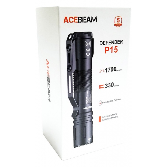 Acebeam P15 Defender Tactical - Lanterna profesionala - 11