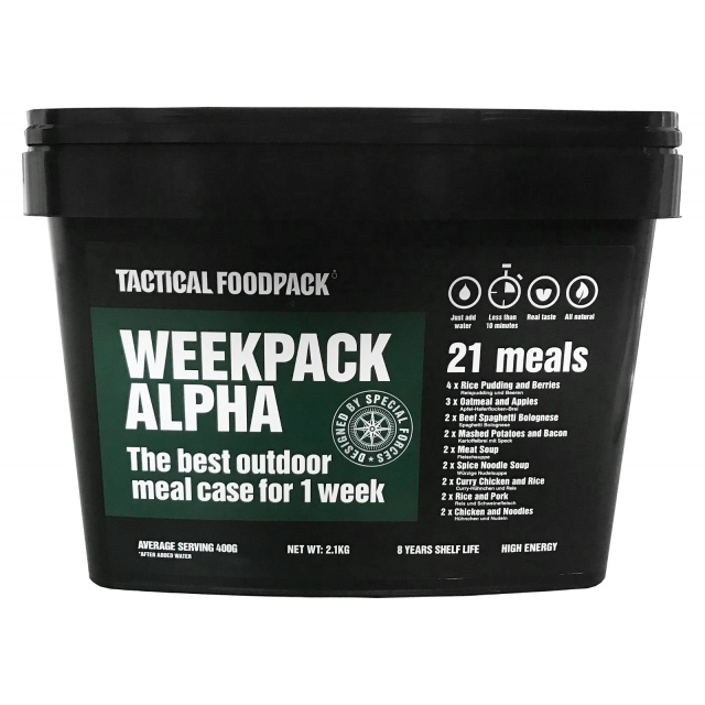Tactical Foodpack Weekpack Alpha - Mancare liofilizata - 1
