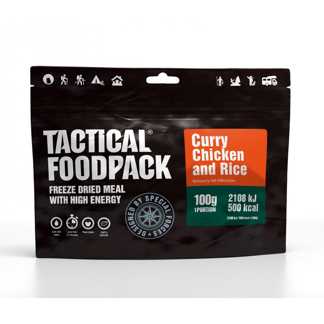 Orez cu carne de pui si curry Tactical Foodpack - 1