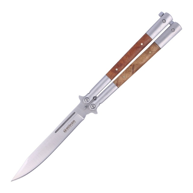 Magnum by Boker Balisong Wood Large 06EX405 - Briceag - 1