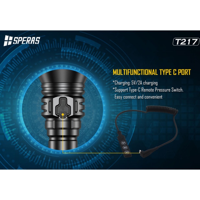 Speras T217K - Set lanterna vanatoare