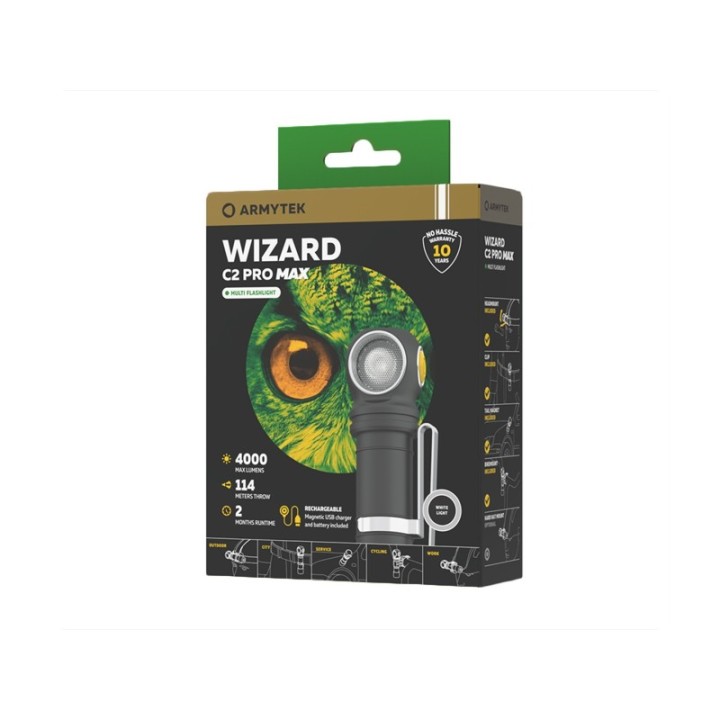 Armytek Wizard C2 PRO MAX - Lanterna frontala reincarcabila Armytek  - 13
