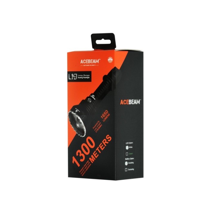 Acebeam L19G - Lanterna tactica lumina verde Acebeam - 7